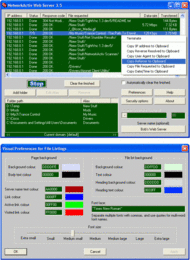 NetworkActiv Web Server screenshot